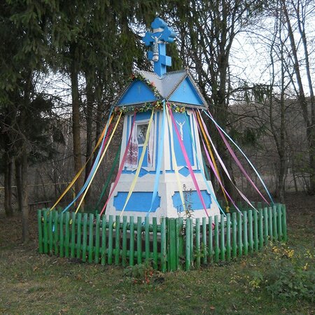 Хрест, присвячений Св. Пантелеймону
